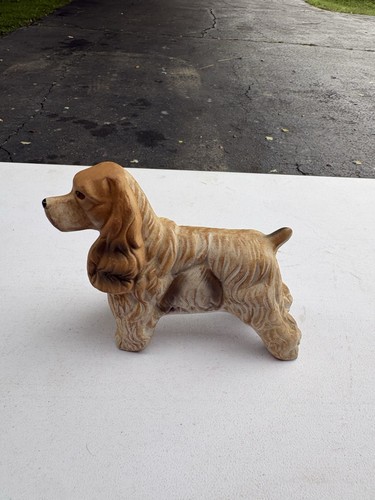 Vintage ceramic cocker spaniel - vintage,