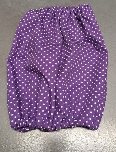 Dog snood purple spot - snood,