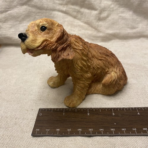 Vintage resin cocker spaniel - cocker,