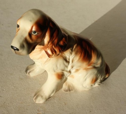 Cocker spaniel dog figurine - cocker,