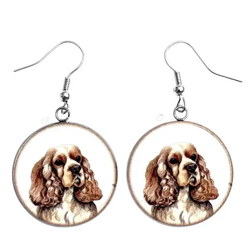 Cocker spaniel dog art - cocker,