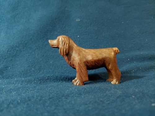 Vtg hand carved - vtg., wooden