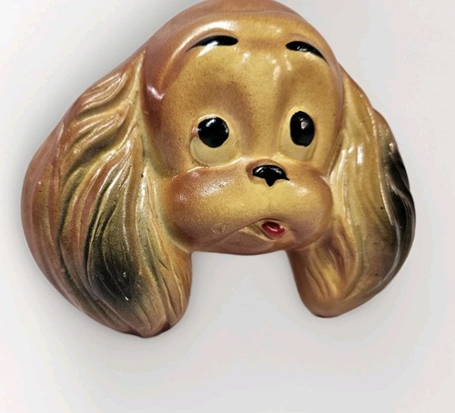 Vintage ceramic cocker spaniel - vintage,