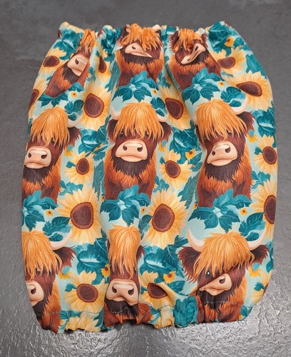 Dog snood highland cow ear - highland,